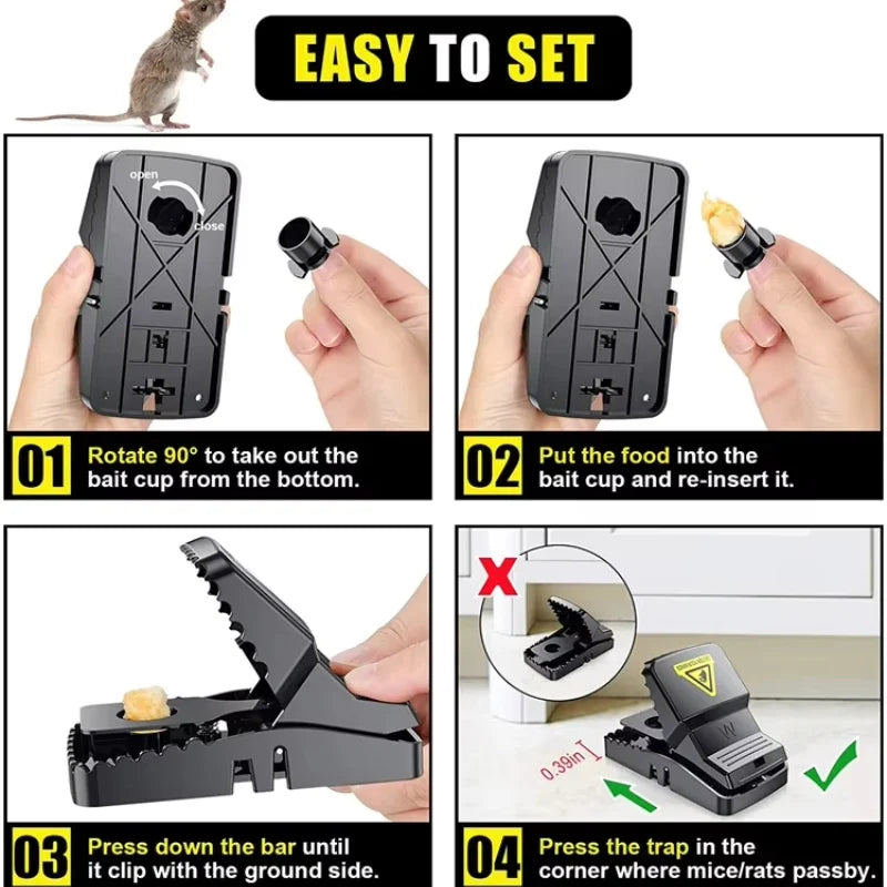 Heavy Duty Plastic Mouse Trap